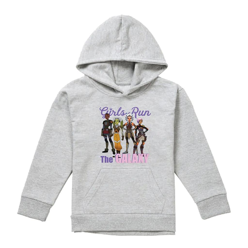 Star Wars: Ahsoka Childrens/Kids The Galaxy Characters Heather Pullover Hoodie