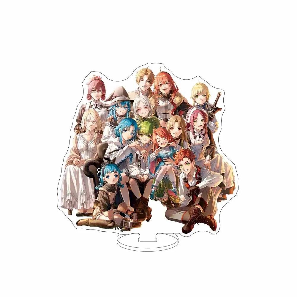 Аниме Мушоку Тенсей: Безработная реинкарнация Rudeus Greyrat, акриловая подставка, коллекция фигурок, модель аниме, подарки, декор для стола, косплей