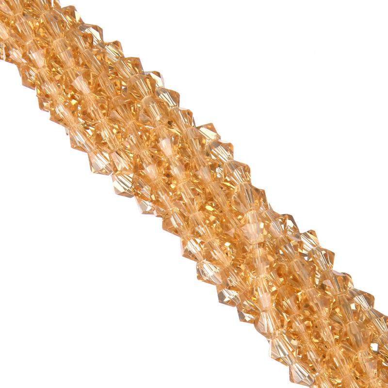 Простые модные 110 шт. свободные бусины для изготовления ювелирных изделий, биконусный браслет, ожерелье, хрустальная бусина 4 мм, сделай сам, для стороны AB, изысканные ювелирные изделия ручной работы