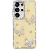 Samsung S11Ultra mobile phone case A11 flash diamond A11 pearl butterfly S11FE anti-drop A11 protection
