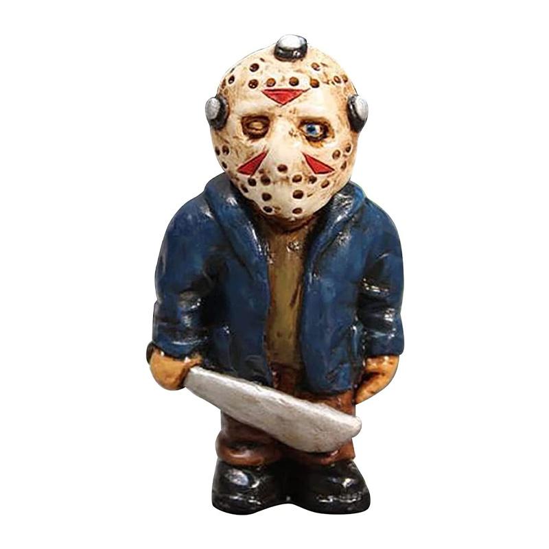 Украшения на Хэллоуин Статуэтки Фигурки Ручная роспись Ужасные Гномы Для Домашнего Декора