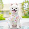 Cherry/Flower Printed Dog Dress Summer Pet Princess Skirt for Small Medium Girl Dogs Cats Cute Pet Apparel for Birthday Party