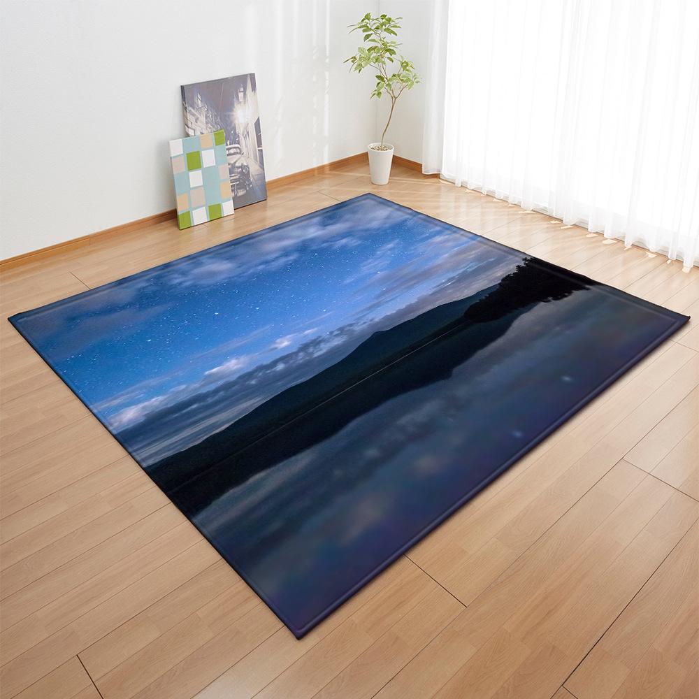 Scenic Carpet Feather Wind Bedroom Floor Mat