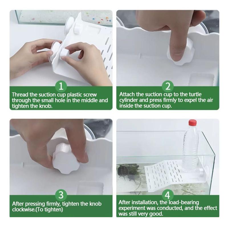 1PC S/M/L Size Turtle Platform Float Decoration Terraces Ramp Reptile Resting Habitat Decor Aquarium Accessories 2025