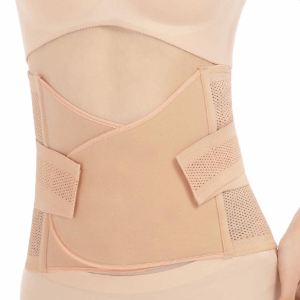 Прилипающий послеродовой корректирующий пояс для тела Бесшовное утягивающее shapewear Пояс-тренажер для талии Беременная женщина