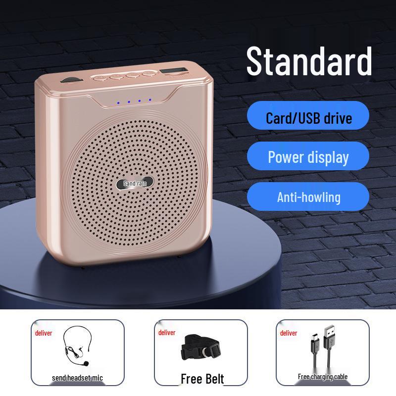 Компактный Bluetooth-усилитель и микрофон для учителя для использования в классе и в качестве гида