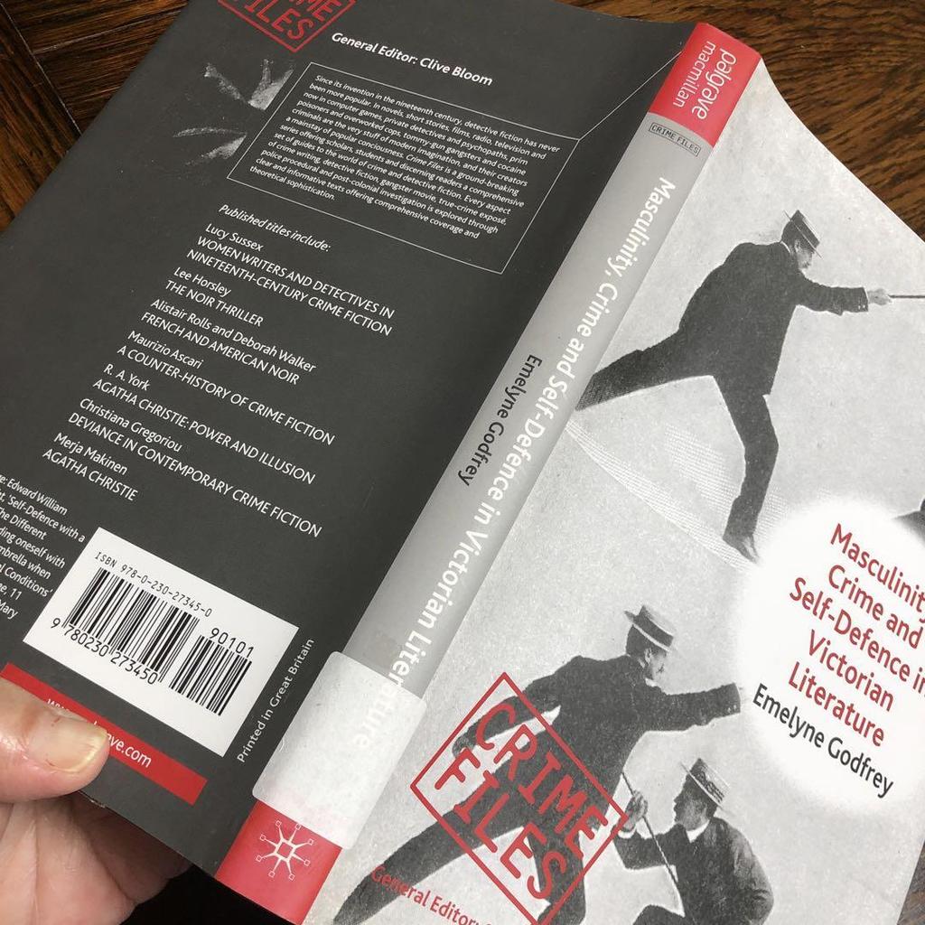 [Б/У] Мужественность, преступность и самооборона в викторианской литературе Эмелин Годфри