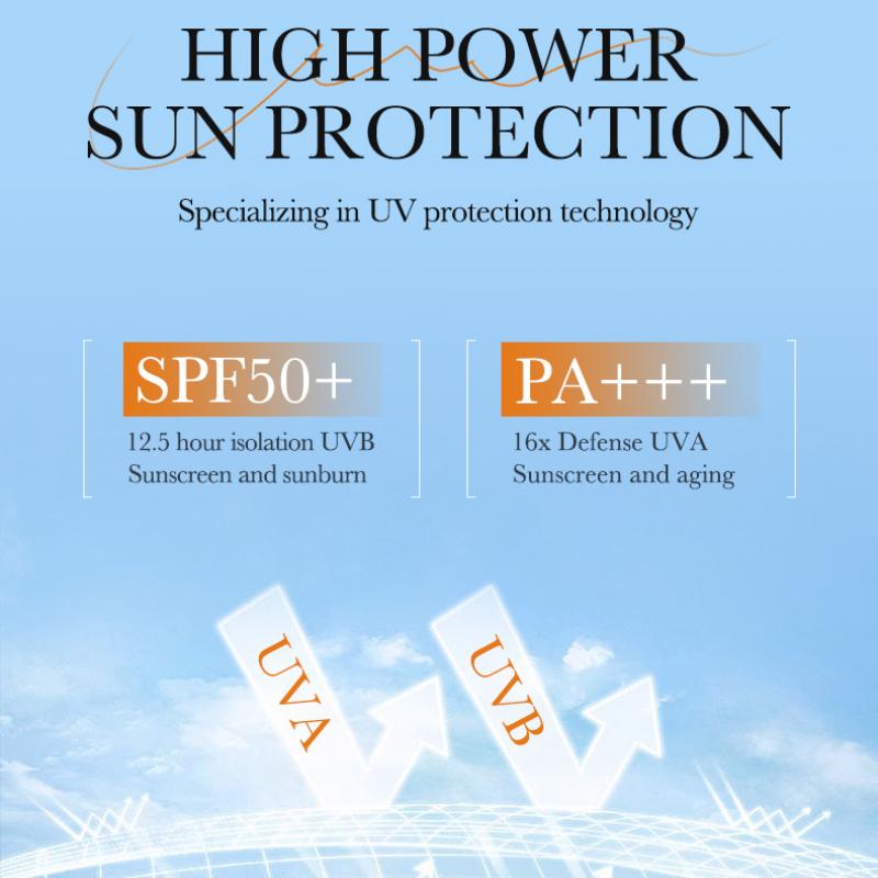Солнцезащитный крем 50 г SADOER Isolation Sunscreen Repair UV Protection Sunscreen