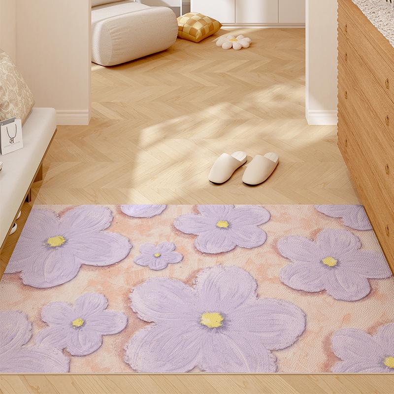 Коврики из ПВХ, устойчивые к грязи, легко чистятся одним протиранием; можно обрезать для соответствия размерам входов.