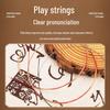 **Star Sea Gospel Professional Qin String Set: Steel Wire for 1st, 2nd, & 3rd Strings**