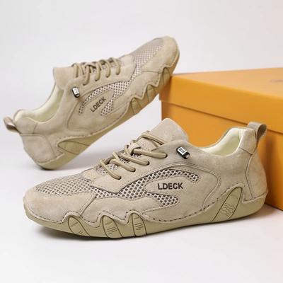 Женская обувь Летняя Модная Прошитая Подошва Прочный Верх Удобная Дышащая Прочная Обувь на Плоской Подошве Мужская Для Активного Отдыха Велоспорта Тренировок Ходьбы