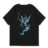 2025 New Essential Cotton Unisex T-Shirt Fashion Printing Soft Breathable Crew Neck Fashion Men's and Women's T-Shirts One Piece