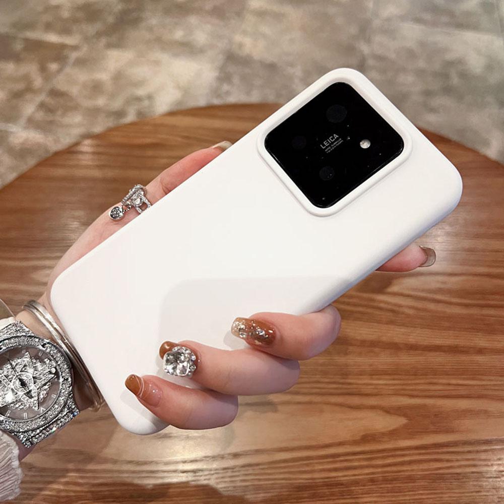 Для Xiaomi 14 Чехол Приятный на ощупь Жидкий Силикон+ПК Чехол для телефона