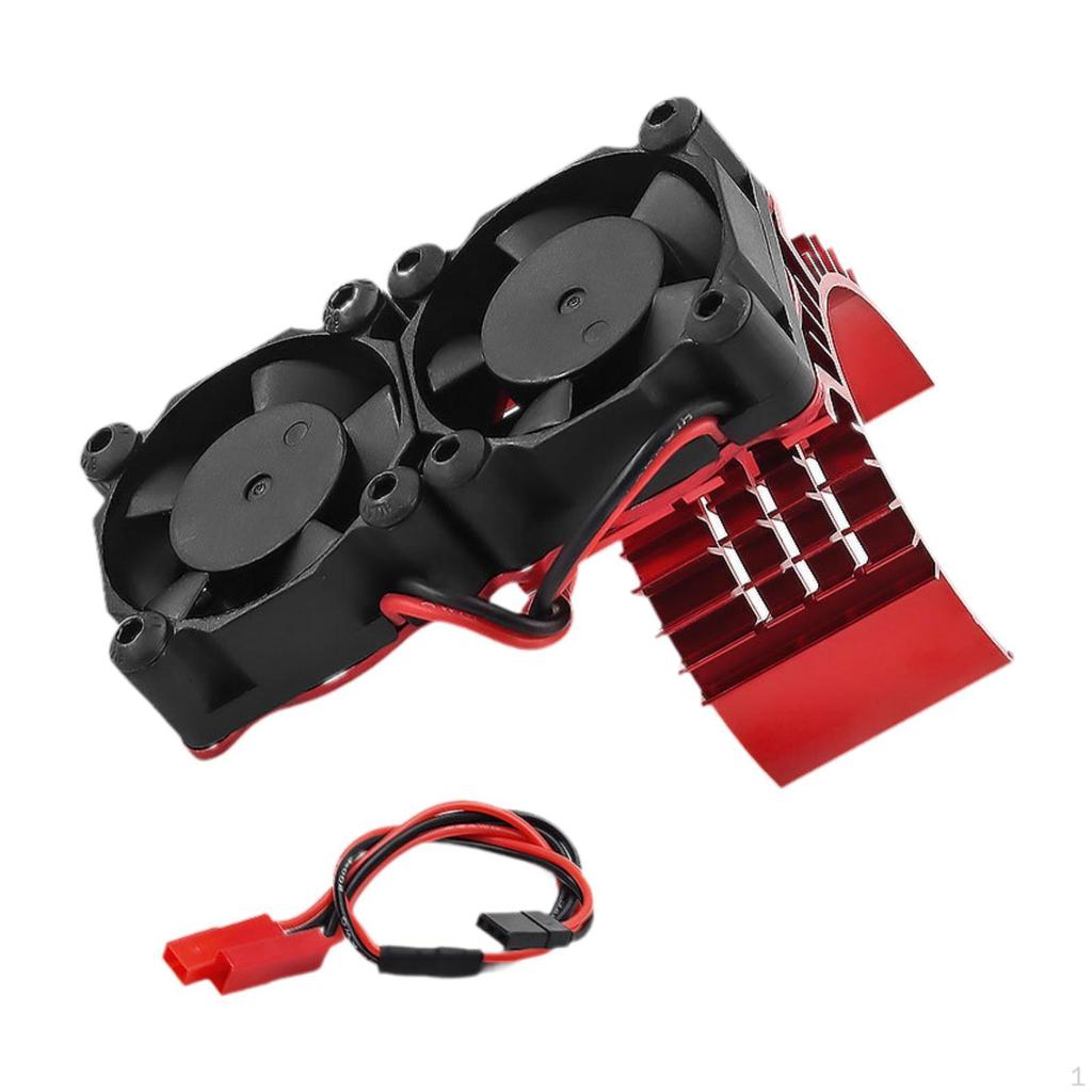 RC Car Motor Cooling Fan Aluminum Alloy Accessory Direct Replaces Spare Parts