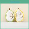 Плюшевый дуриан Желтая кукла Брелок с набивкой из ПП хлопка для аксессуаров для сумки