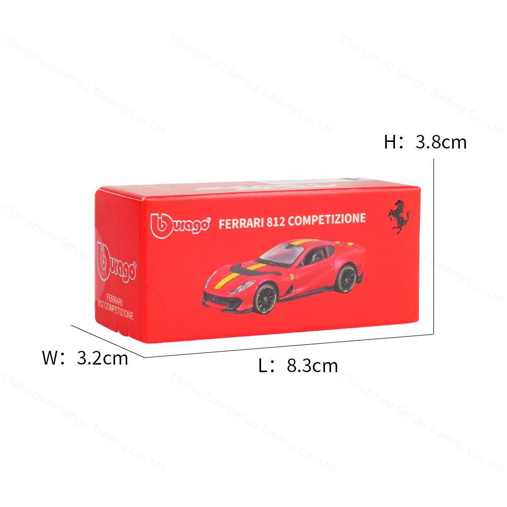 Ббураго 1:64 Ferrari 812 Daytona SP3 SF90 SP1 F40 488GTB 599GTO ENZO Статические литые модели Автомобили Коллекционные Хобби Модели Автомобилей Игрушки
