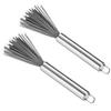 Xiaomi 1pc/2pcs Multi-Functional Cleaning Brush Steel Handle Household Cleaning Brush Home Cleaning Helper