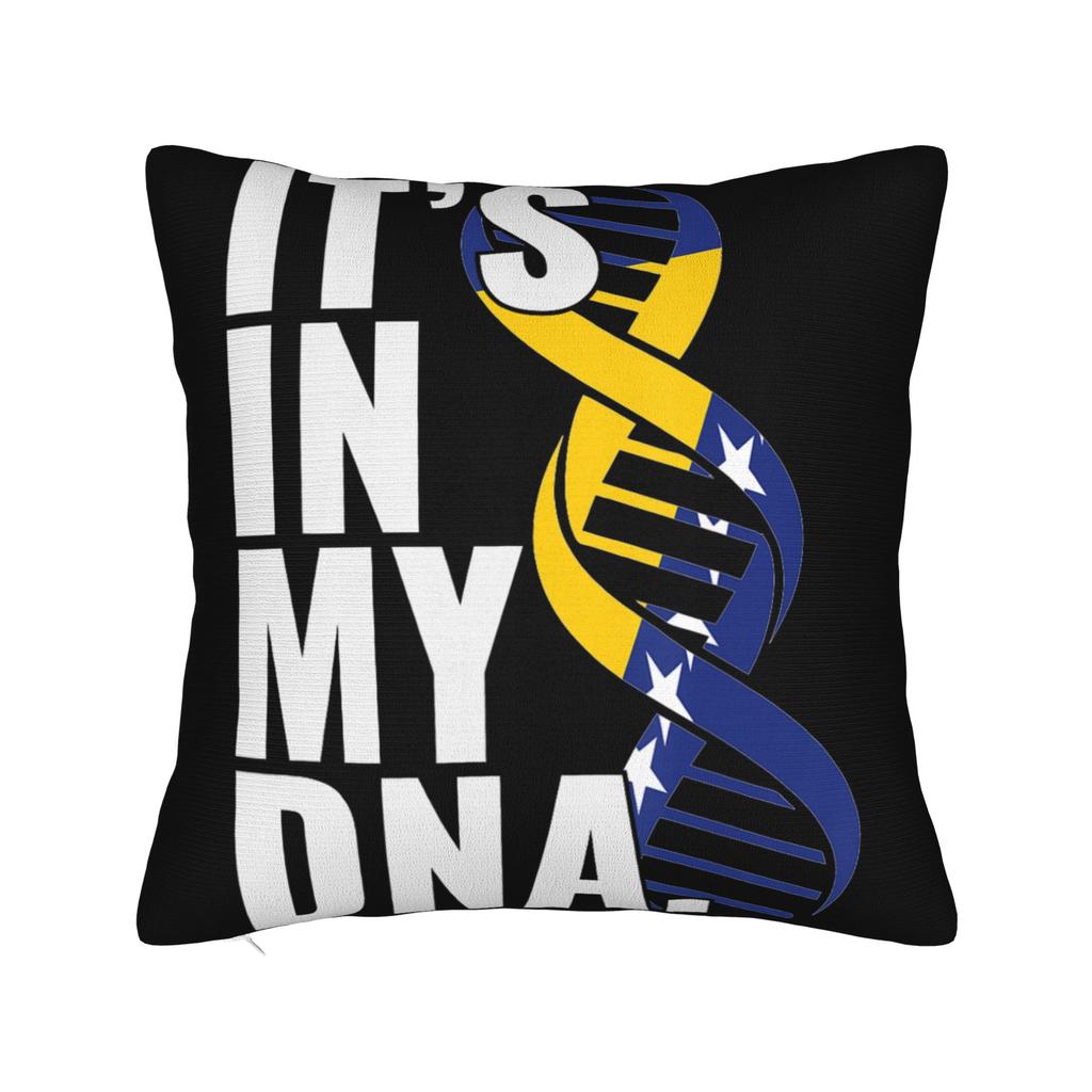 I Love Bosnia And Herzegovina Pillowcases Funny Pillow Case For Living Room Sofa Comfy Pillow Cover
