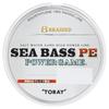 TORAY PE Line 15lb 8 Strands 150m Seabass PE Power Game White 0.8 7.1kg