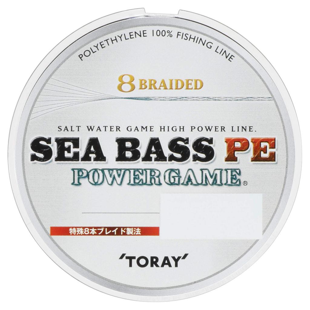 TORAY PE Line 15lb 8 Strands 150m Seabass PE Power Game White 0.8 7.1kg