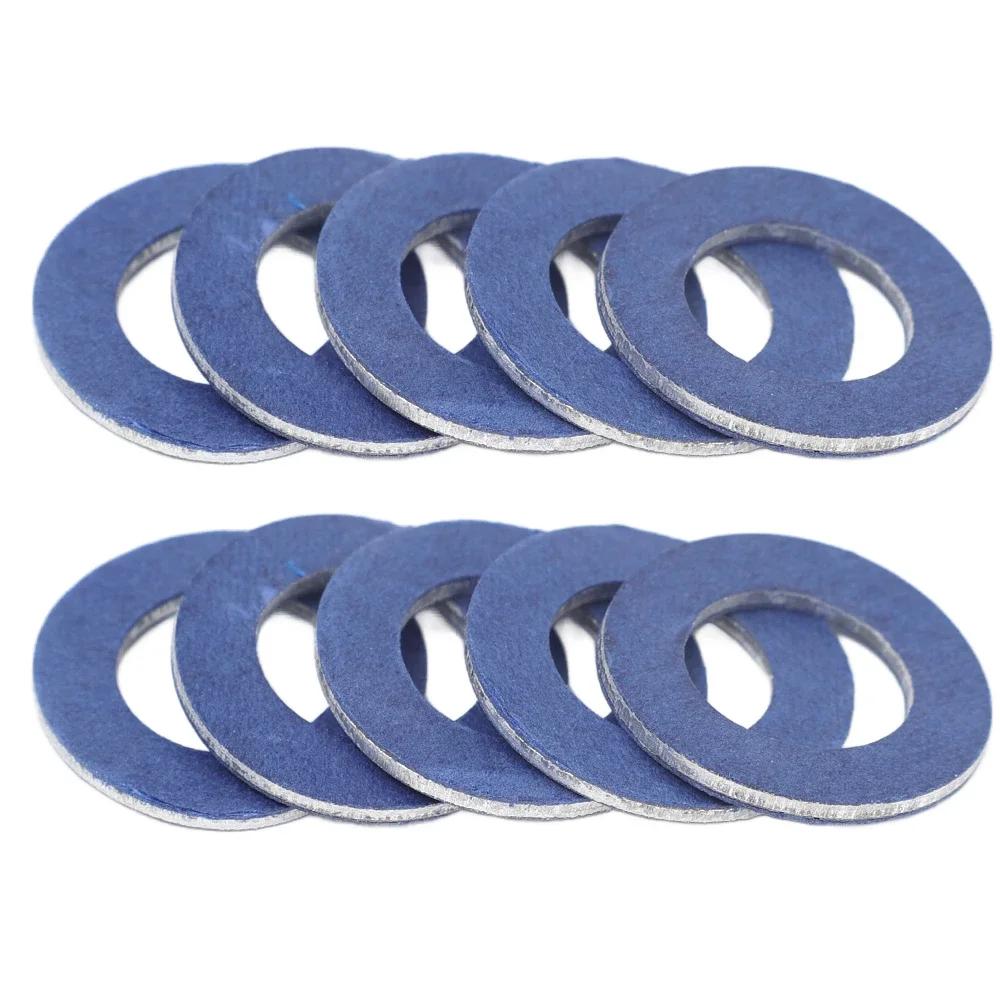 Прокладка винта слива масла автомобиля 90430-12031 алюминиевая прокладка поддона двигателя для Toyota 12 мм отверстие гайка шайба автозаменяемые детали