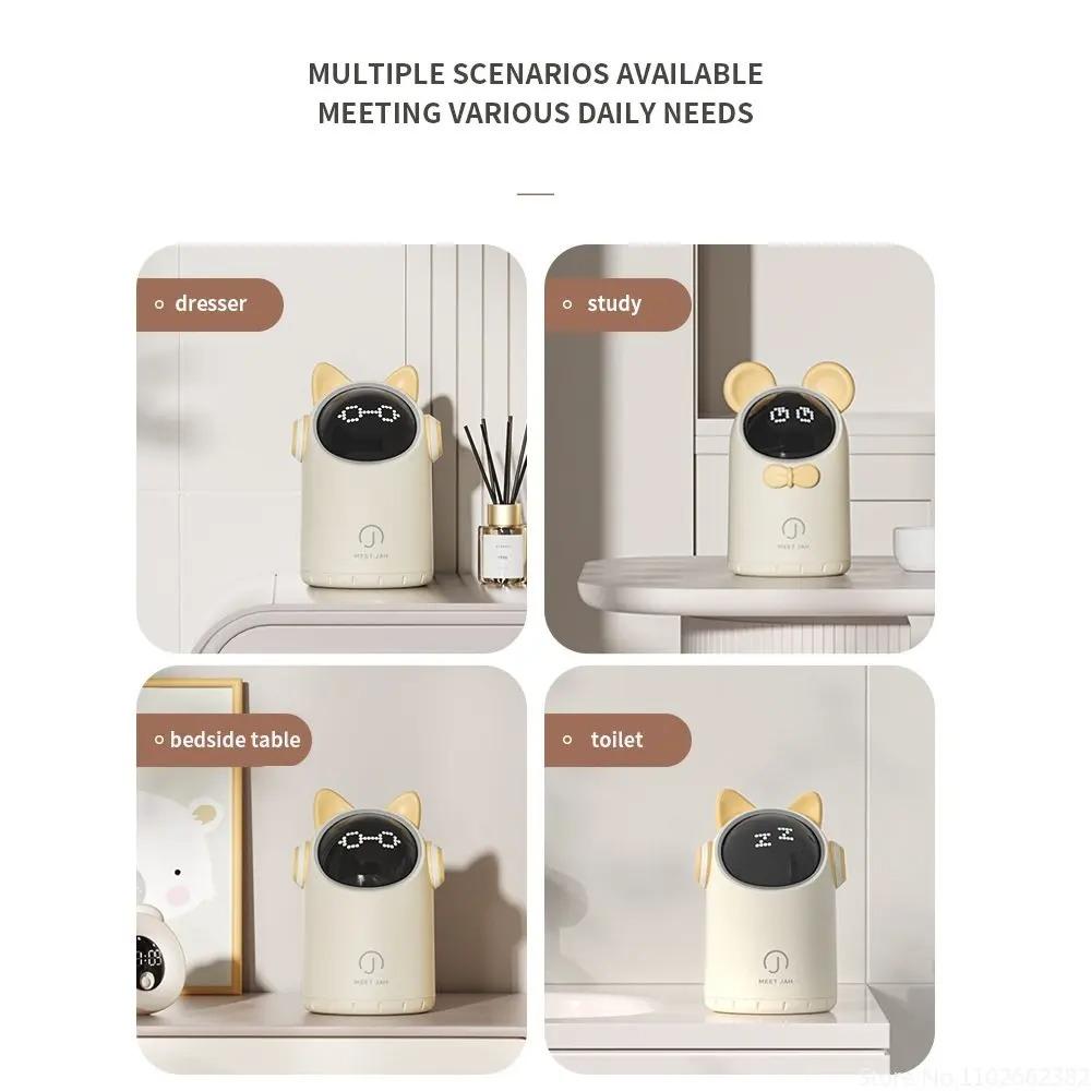 Настольная мусорная корзина с интеллектуальным датчиком 2 л для домашнего офиса, детской ванной комнаты, мини-ведро небольшого размера, антизащемляющая легкая мусорная корзина