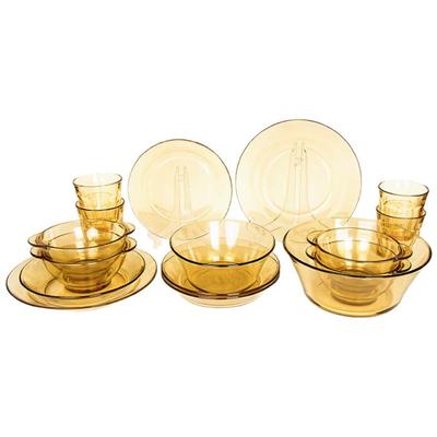 Стеклянный набор посуды Corning Pyrex серии Shiny Crystal