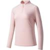 Champion Outdoor Series Solid Color Comfortable Moisture-Wicking Versatile Long Sleeve Regular T-Shirt Women Tops Light-Lotus-Pink 162520402-2