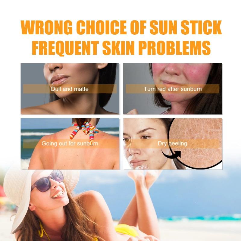 Moisturizing Protective Stick SPF50 Defend Against Summer Sun Exposure Refreshing UV Protective Anti Sweat Relieve Skin Dryness