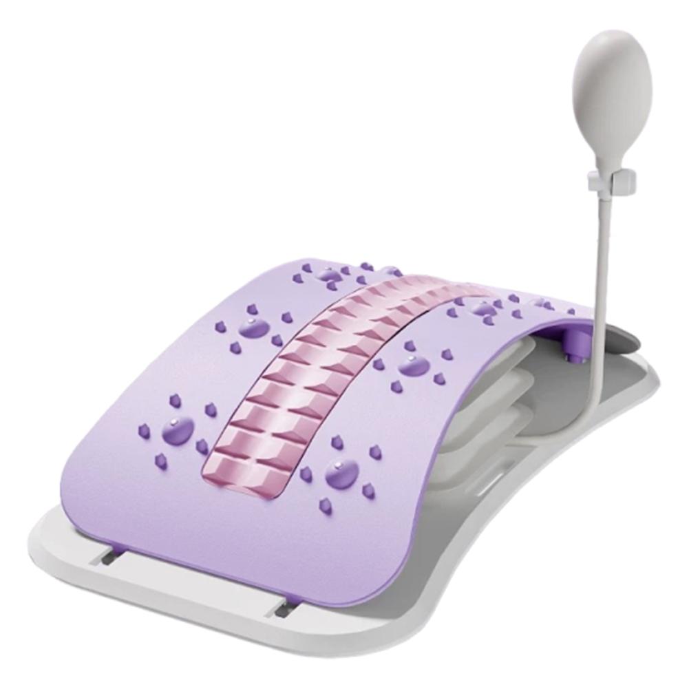 Регулируемый массажер для спины Поясничная поддержка Поясничная поддерживающая доска Надувной регулируемый декомпрессор позвоночника для облегчения боли в пояснице