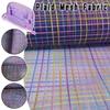 91x40cm Micron Hole Plaid Mesh Fabric Waterproof Nylon Fabric DIY Bag Gauze Mesh Fabric for Clothing Accessories