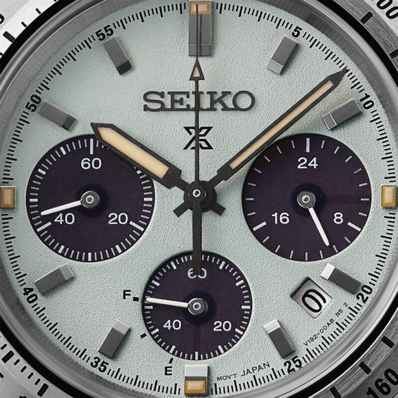 Seiko Мужские часы Prospex Speedtimer Chronograph Solar 39 мм SSC965P1