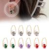1 Pair Copper Magnetherapy Germanium Earrings Luxury Lymphvity Magnetherapy Earring Women
