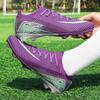 Super Star Fashion Purple Men's Football Sports Shoes Unisex Professional Original Cleats Men Quality Futsal Training Shoes Men