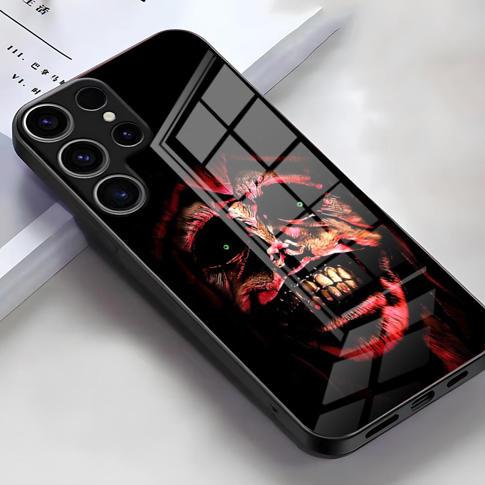 Чехол для телефона с принтом аниме S-Solos L-Levelings для Samsung S25 Edge Ultra S23 S22 S21 S20 Ultra Plus S24 Fe A54 A53 A25 Стеклянный чехол