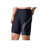 Li Ning удобные повседневные спортивные шорты с буквенным принтом и логотипом бренда, мужские шорты черного цвета LSKV305-3