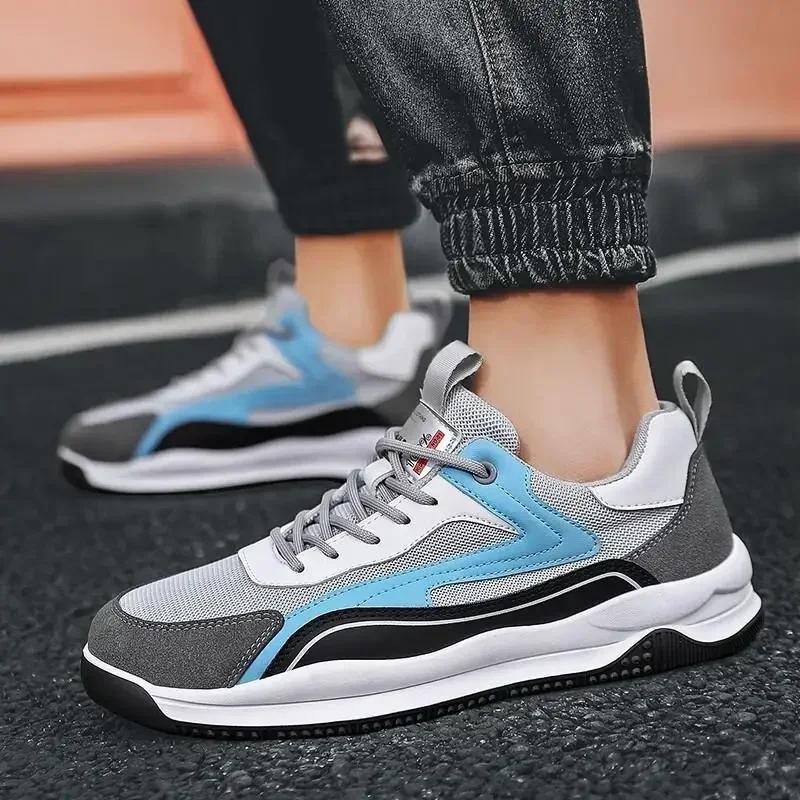 Модная мужская повседневная спортивная обувь с дышащей мягкой подошвой, легкие кроссовки для бега на открытом воздухе, удобные кроссовки для тенниса и ходьбы