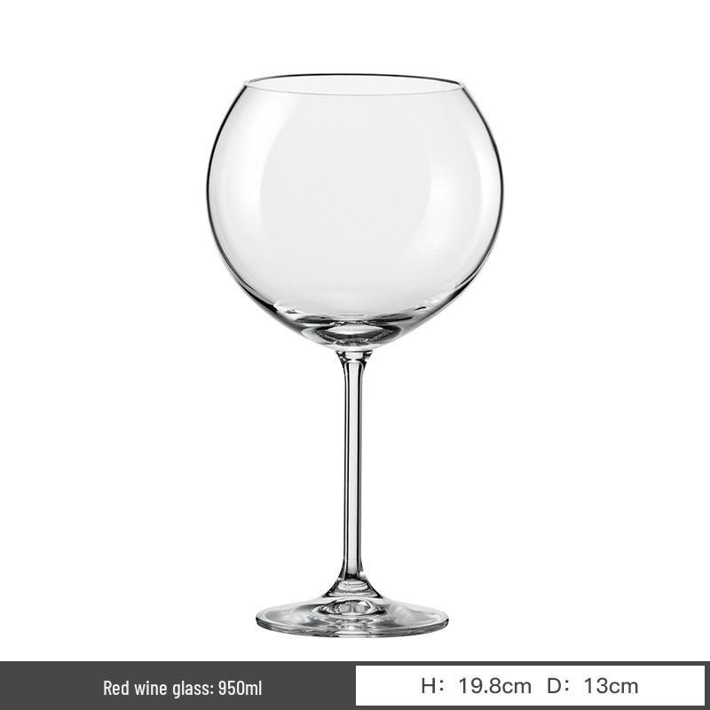 Чешский RIEDEL Бессвинцовый Хрустальный Бокал для Красного Вина с Большим Дном