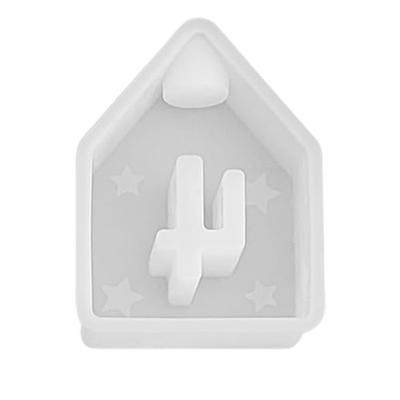 Силиконовые формы DIY 3D Xmas силиконовая форма для литья эпоксидной смолы(номер 4) КДЕ