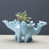 Cute Dinosaur Flower Pot Ceramic Succulent Pot Plant Pot Planter Bonsai Home Decor Indoor Decoration Desktop Ornaments