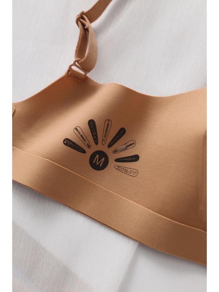 Comfortable Seamless Wireless Bra for Small Chest - Smooth One-Piece Design