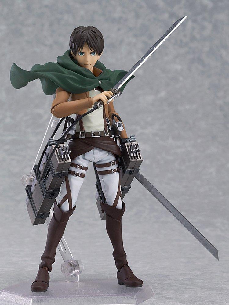 Figma Attack On Titan Eren Yeager ABS PVC Painted Movable (non-scale & Figure)
