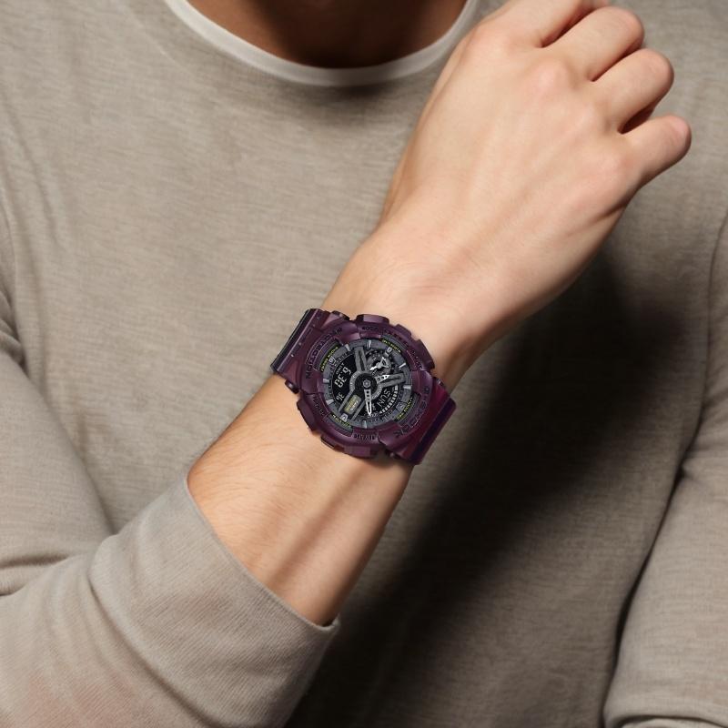 Casio Мужские Черные Часы GMA-S110MC-6A GMA-S110MC-6A