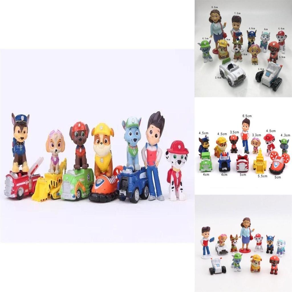 Cute And Cool Paw Patrol Figures Ideal Desktop Ornaments 12pcs Collection