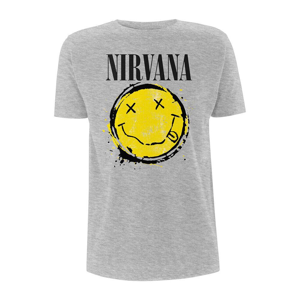 Футболка унисекс Nirvana Smiley Splat