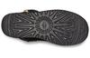 Женские кроссовки UGG Bailey Zip Mini на флисовой подкладке Черные Женские