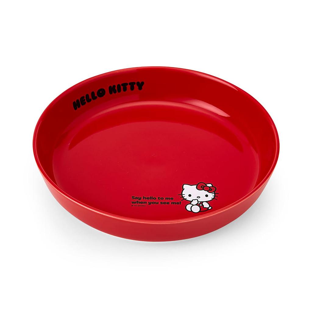 Sanrio 21cm Hello Kitty and Dryer Curry Pasta 185914 Plate, Microwave, Dishwasher, Safe, Ceramic, Plate, Plate,