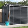 VidaXL Garden Shed, Tool Shed with Handles, Tool Shed with Sloping Roof, Patio Storage Shed, 3188263
