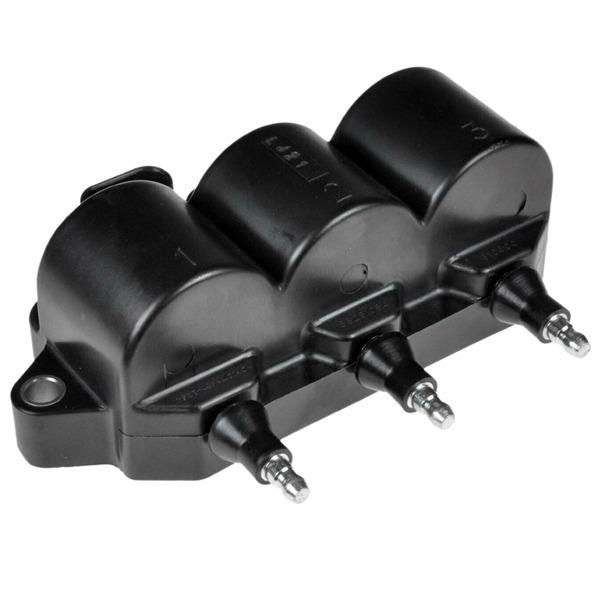 Black ABS High-Voltage Ignition Coil Pack for Chevrolet Matiz/Spark '96