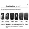 Zinc Alloy Leather Car Key Case Protective Case for Toyota CHR Hilux Fortuner BVNYTU7 Land Cruiser 200 Camry Corolla Crown RAV4 Highland